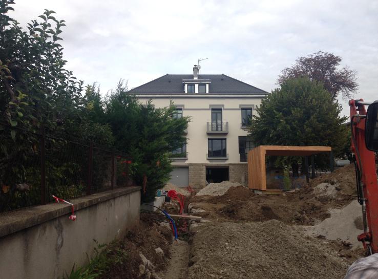 Aménagement paysager d'une villa