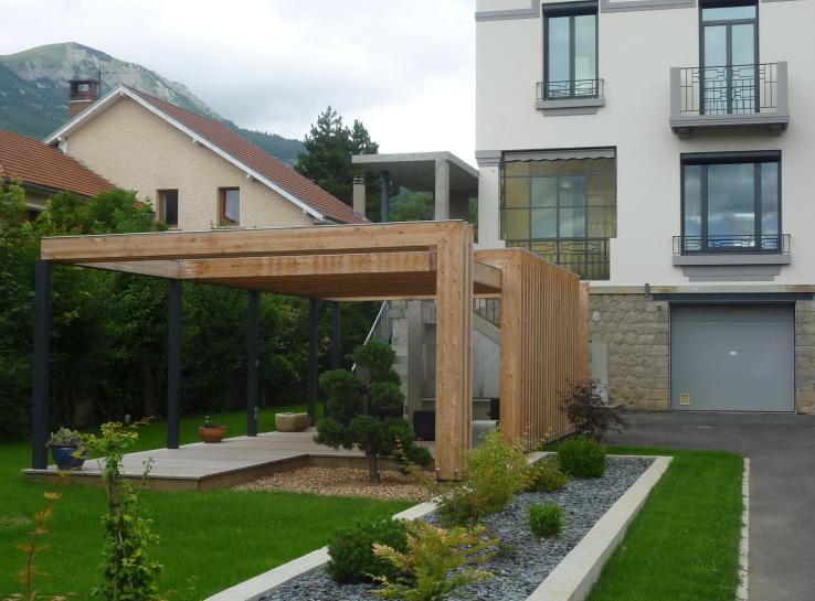 Aménagement paysager d'une villa