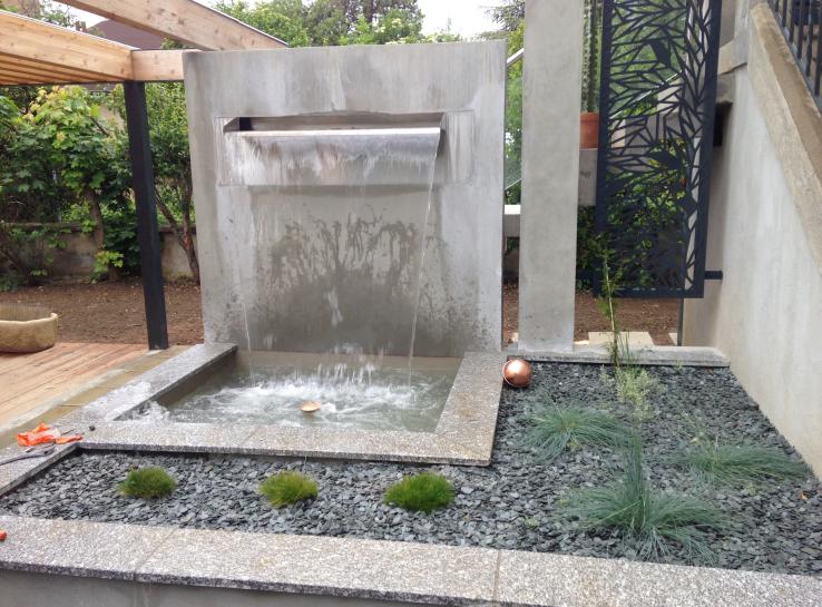 Aménagement paysager d'une villa