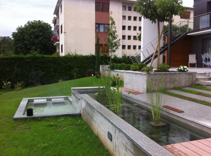 Aménagement paysager d'une villa