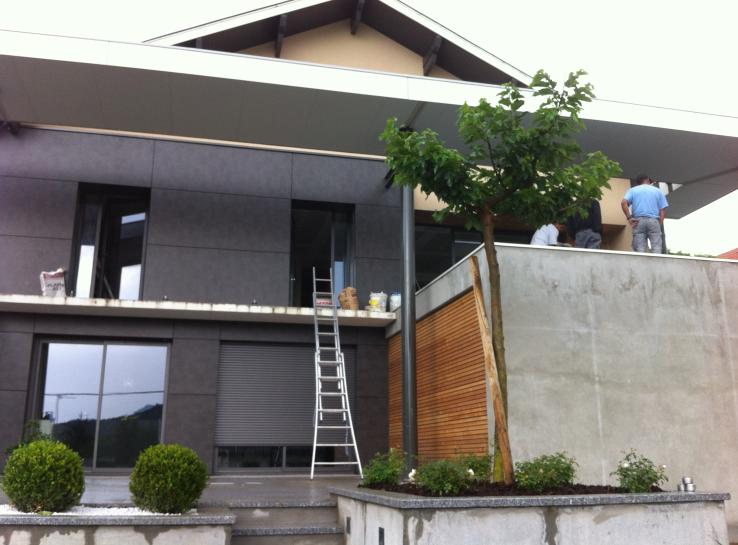 Aménagement paysager d'une villa