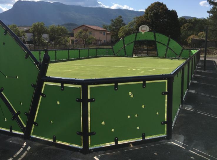 photo aménagement aire de jeux