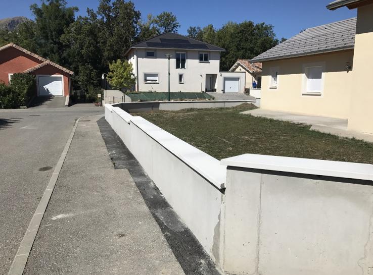 photo aménagement clôture maison