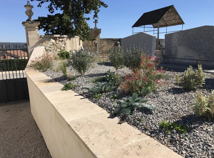 photo aménagement cimetière