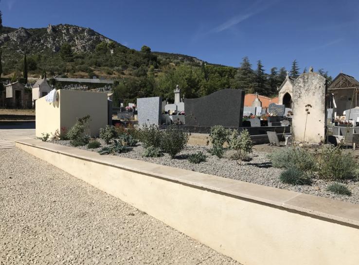 photo aménagement cimetière