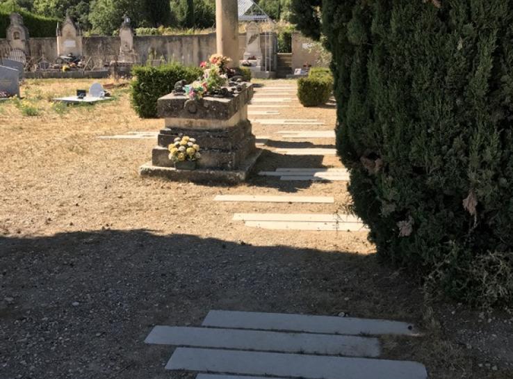 photo aménagement cimetière