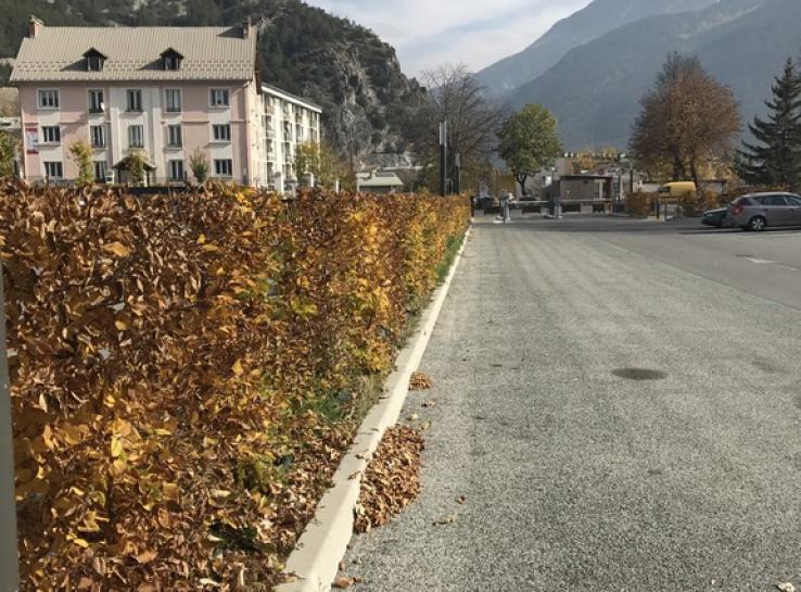 photo aménagement parking