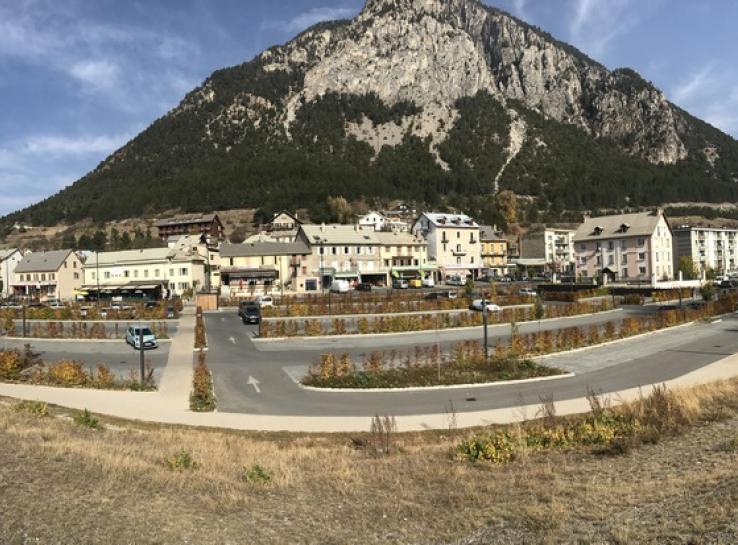 photo aménagement parking