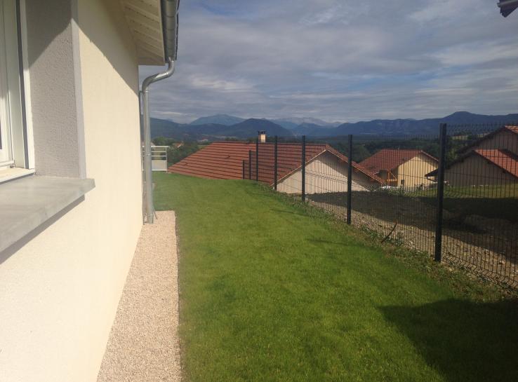 Photo jardin d'une maison