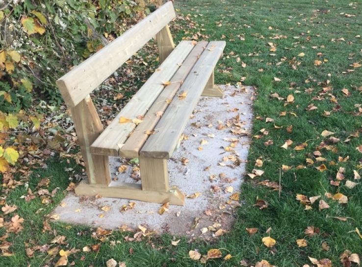 photo banc aire de jeux