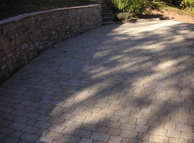 photo aménagement mur de soutènement