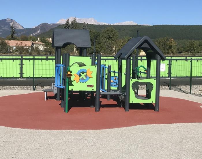 photo aménagement aire de jeux