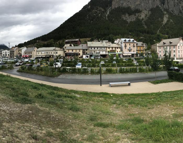 photo aménagement parking