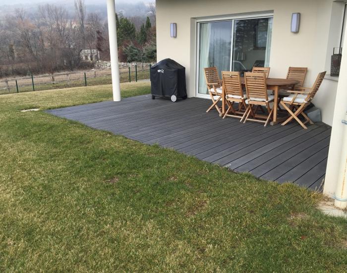 photo aménagement autour d'une maison